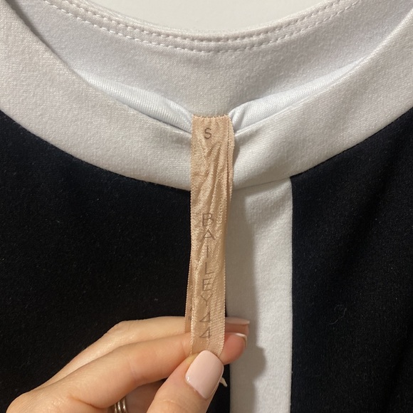 Bailey 44 black and white dress - Picture 2 of 3